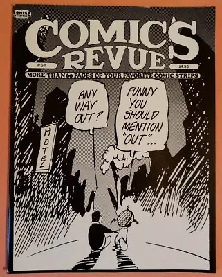 Buy Comics Revue #61 ~ Fn/vf 1991 Magazine ~ Bloom County ~ Batman ~ Tmnt ~ Latigo • 8.03£