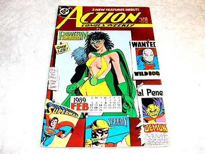 Buy Action Comics #636 (Jan 1989, DC), 5.5-6.5 FN. Phantom Lady, 1st Owen Burley • 7.06£
