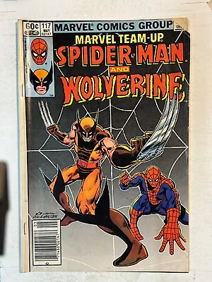 Buy 1982 Marvel Team Up #117 Spider-Man And Wolverine Newsstand • 5.60£