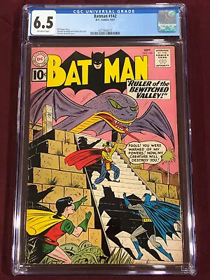 Buy Batman 142 Cgc 6.5 1961 Bill Finger Sheldon Moldoff • 171.84£