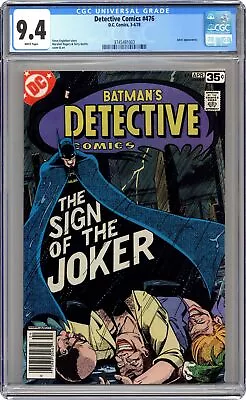 Buy Detective Comics #476 CGC 9.4 1978 3745491003 • 115.93£