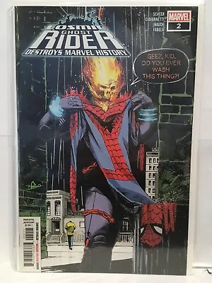 Buy Cosmic Ghost Rider Destroys Marvel History #2 VF/NM 1st Print Marvel Comics • 3.99£