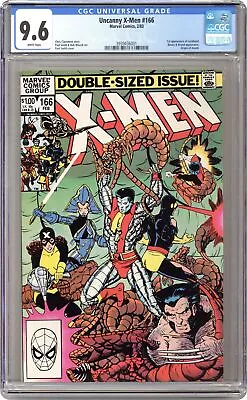Buy Uncanny X-Men #166D CGC 9.6 1983 3939436001 • 42.57£