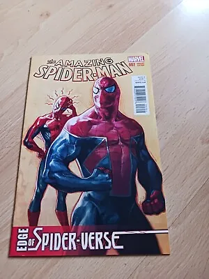 Buy Amazing Spider Man #7. Marvel Comics. 1:15 Variant Cover. 1st Spider UK. 2014. • 7.99£