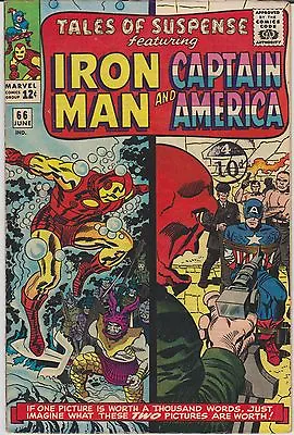 Buy TALES OF SUSPENSE 66 HIGH GRADE F/VF, Cents Copy With Store Stamp • 89£