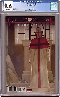 Buy Daredevil #610B Noto Variant 2nd Printing CGC 9.6 2019 3961032004 • 98.79£