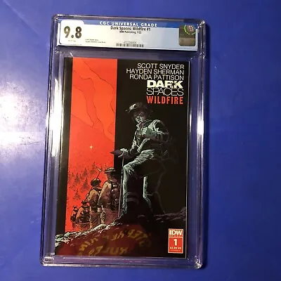 Buy Dark Spaces Wildfire #1 CGC 9.8 MAIN A 1ST PRINT FIRST APPEARANCE IDW COMIC 2022 • 70.16£
