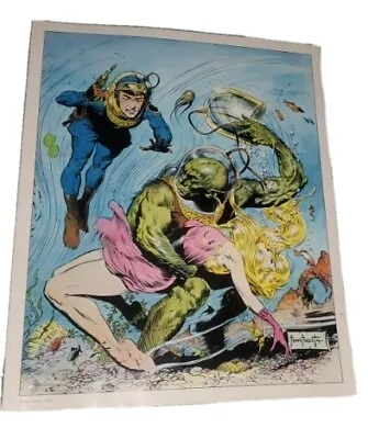 Buy FRANK FRAZETTA FAMOUS FUNNIES #210 POSTER PRINT CLASSIC 2ND BUCK ROGERS 1970's • 51.23£