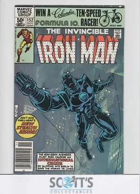 Buy Iron Man  #152  F/vf  1st Stealth Armour • 10£