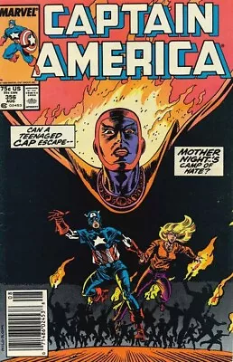 Buy Captain America (1st Series) #356 (Newsstand) VF; Marvel | Mark Gruenwald - We C • 3.18£