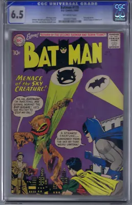 Buy Detective #135 DC 1960 CGC 6.5 (FINE +) Ad For Justice League Of America #1 • 198.59£
