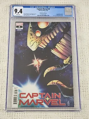 Buy Captain Marvel 8 Izaakse Variant 1:25 1st Appearance Star CGC 9.4 Marvel 2019! • 86.71£