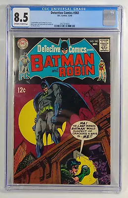 Buy Detective Comics #382 12/68 CGC 8.5 1968 Batman And Robin • 100.53£