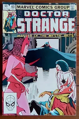 Buy Doctor Strange 60, Dracula/scarlet Witch, Marvel Comics, August 1983, Fn • 15.99£