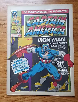 Buy Captain America  #4  Weekly Comic  1981  With Free Gift • 13£