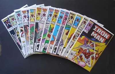 Buy Iron Man Lot Of 15 Issues Between 201 & 220 Marvel Comics 1985-1987 Nice Copies • 26.13£