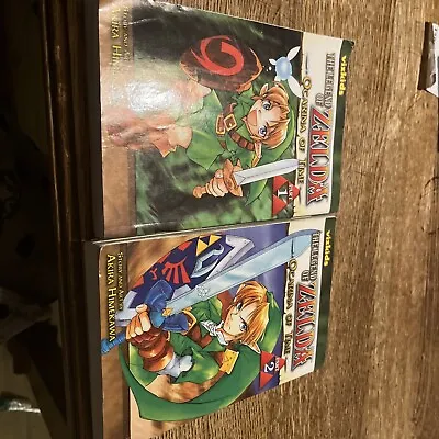 Buy The Legend Of Zelda: Ocarina Of Time Manga Volume 1 And 2 • 14.50£