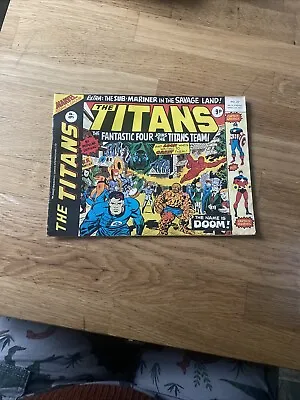 Buy The Titans Comic The Fantastic Four No 27 1976 • 8£