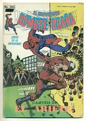 Buy El Hombre Araña #303 El Ariete, Spider-Man Comic 1986 • 6.40£