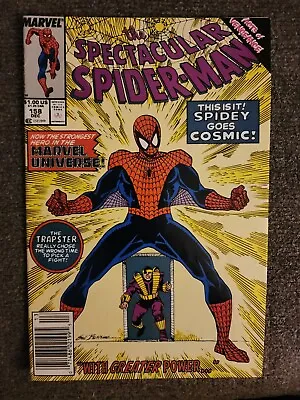 Buy Spectacular Spider-Man #158  MARVEL Comics 1989 FN/VF NEWSSTAND. Box M • 7.91£