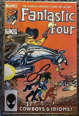 Buy Fantastic Four #272 1st Cameo Nathaniel Richards Marvel Comics 1984 SentInMailer • 19.99£
