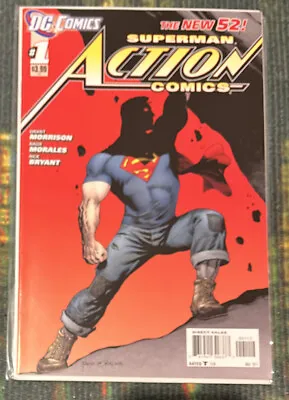 Buy Action Comics #1 2nd Print New 52 2011 DC Comics Sent In A Cardboard Mailer  • 3.99£