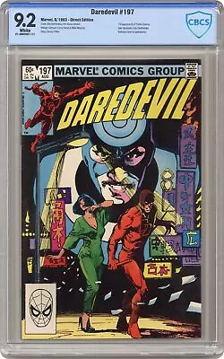 Buy Daredevil #197 CBCS 9.2 1983 21-3B8C92F-111 • 36.42£