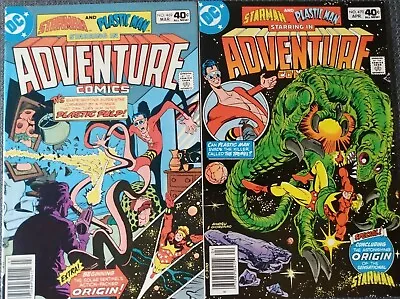 Buy Adventures Comics #469 #470 DC 1980 Comic Books • 6.39£