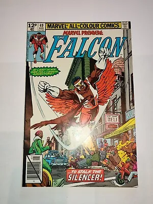 Buy Marvel Premiere #49 - Marvel 1979 Pence - 1st Solo Story Falcon • 9.99£