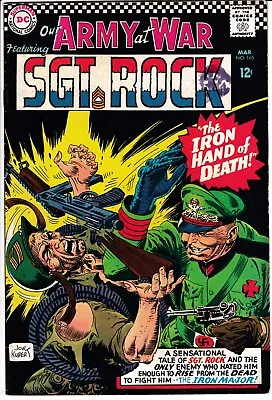 Buy OUR ARMY AT WAR #165, FN, DC Comics (1966) • 12.95£