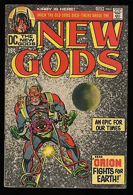 Buy New Gods #1 FN+ 6.5 1st Appearance Orion!! Jack Kirby Art! DC Comics 1971 • 59.37£