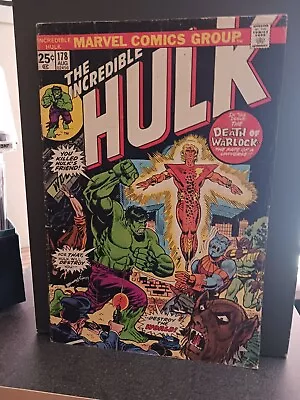 Buy The Incredible Hulk #178   Death And Rebirth Of Warlock 1974 • 9.64£
