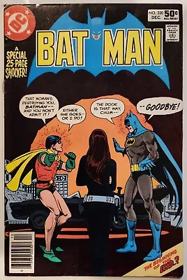 Buy Batman (1980) 330 Newsstand FN Q4 • 19.21£