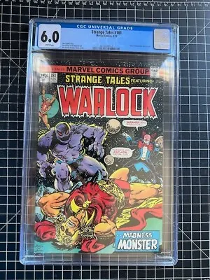Buy Marvel Strange Tales #181 Warlock CGC 6.0 • 47.32£