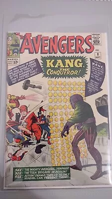 Buy Avengers #8 First Appearance Of Kang. 1964. Good Condition. • 240.94£