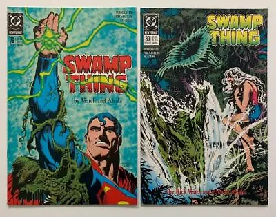 Buy Swamp Thing #79 & #80 (DC 1988) 2 X VF+ Condition Issues. • 13.46£