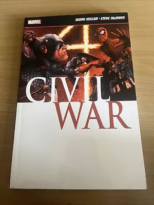 Buy Civil War By Mark Millar (2007, Paperback) • 3£