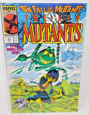 Buy New Mutants #60 Death Of Cypher Fall Of The Mutants Tie-in *1988* 9.4 • 5.67£