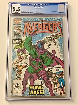 Buy Avengers #267 (1986) CGC 5.5 KANG, 1st Council Of Kangs - Vintage MEGA-KEY MCU • 100.44£