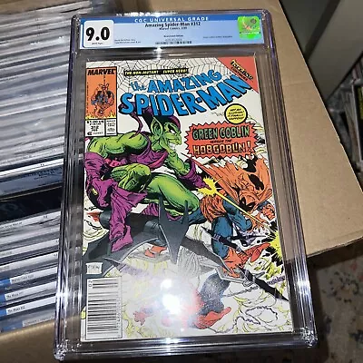Buy Amazing Spider-Man 312 Newsstand CGC 9.0 McFarlane • 52.24£