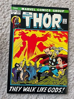 Buy The Mighty Thor #203 Bronze Age  Marvel Comic Book • 99.30£