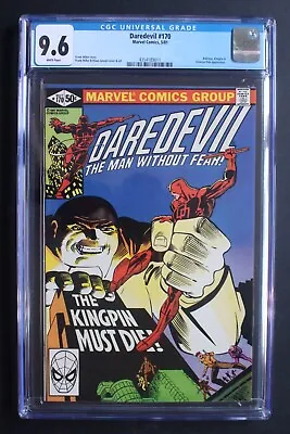 Buy Daredevil #170 First New & Revised KINGPIN By FRANK MILLER 1981 BULLSEYE CGC 9.6 • 157.33£