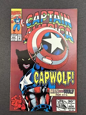 Buy Marvel Comics - Captain America #405 - Aug 1992 - Dances With Werewolves-  VF/NM • 2.36£