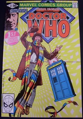 Buy Marvel Premiere 57 Comic 1st American Doctor Who Mills Wagner Gibbons 1980 Vf/nm • 7.99£