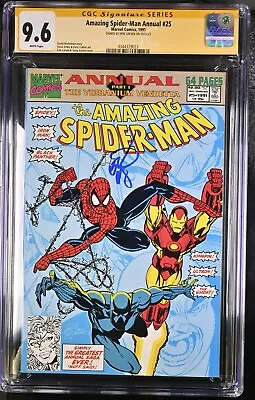 Buy Amazing Spider-Man Annual #25 - Marvel - CGC SS 9.6 NM+ - Signed By Erik Larsen • 154.56£