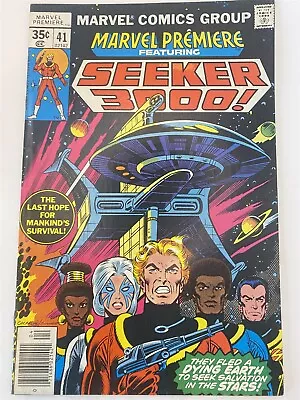 Buy MARVEL PREMIERE #41 Seeker 3000 Marvel Comics Cents 1978 VF/NM • 2.95£