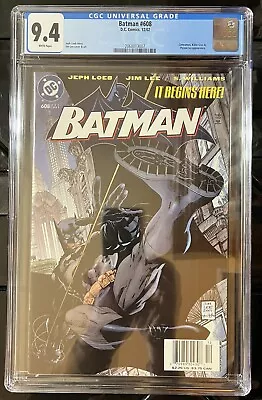 Buy Batman #608 CGC 9.4 Newsstand Variant Jim Lee See Pics • 83.94£