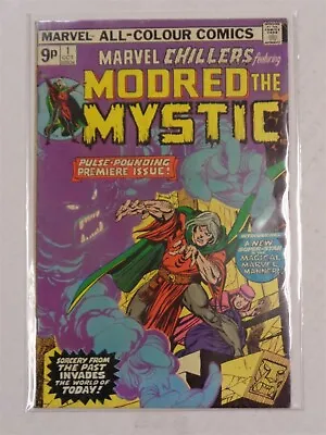 Buy Marvel Chillers #1 Fn- (5.5) Modred The Mystic Marvel Comics October 1975 • 24.99£