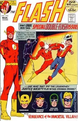 Buy Flash #213 VG- 3.5 1972 Stock Image • 15.81£