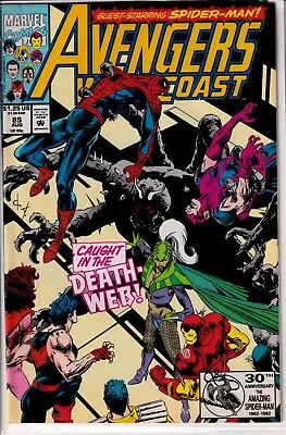 Buy Avengers West Coast #85 Marvel Comics • 4.99£